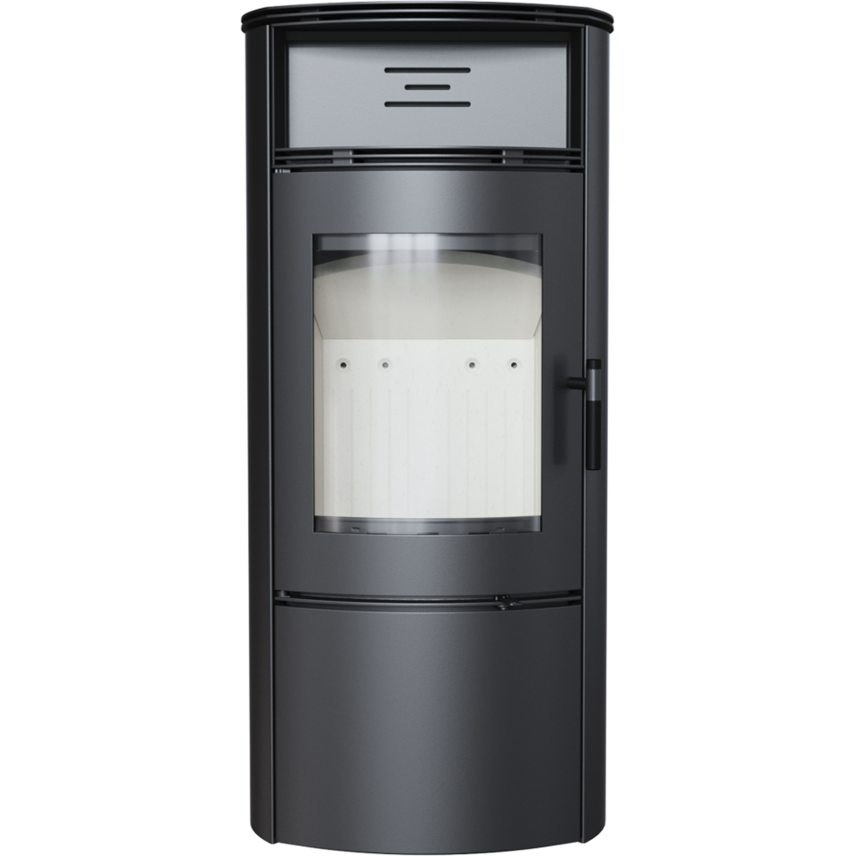 Kratki Kaminofen Falcon 9 W | mit Warmhaltefach | 10 kW | FALCON/W