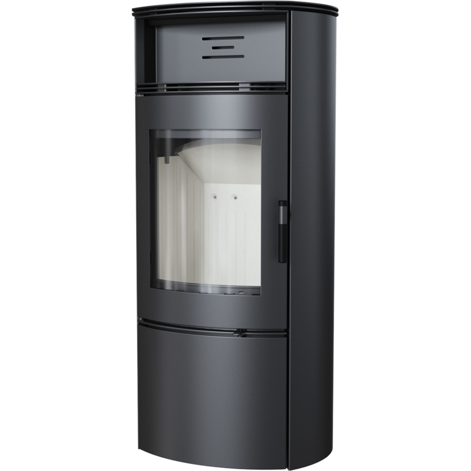 Kratki Kaminofen Falcon 9 W | mit Warmhaltefach | 10 kW | FALCON/W