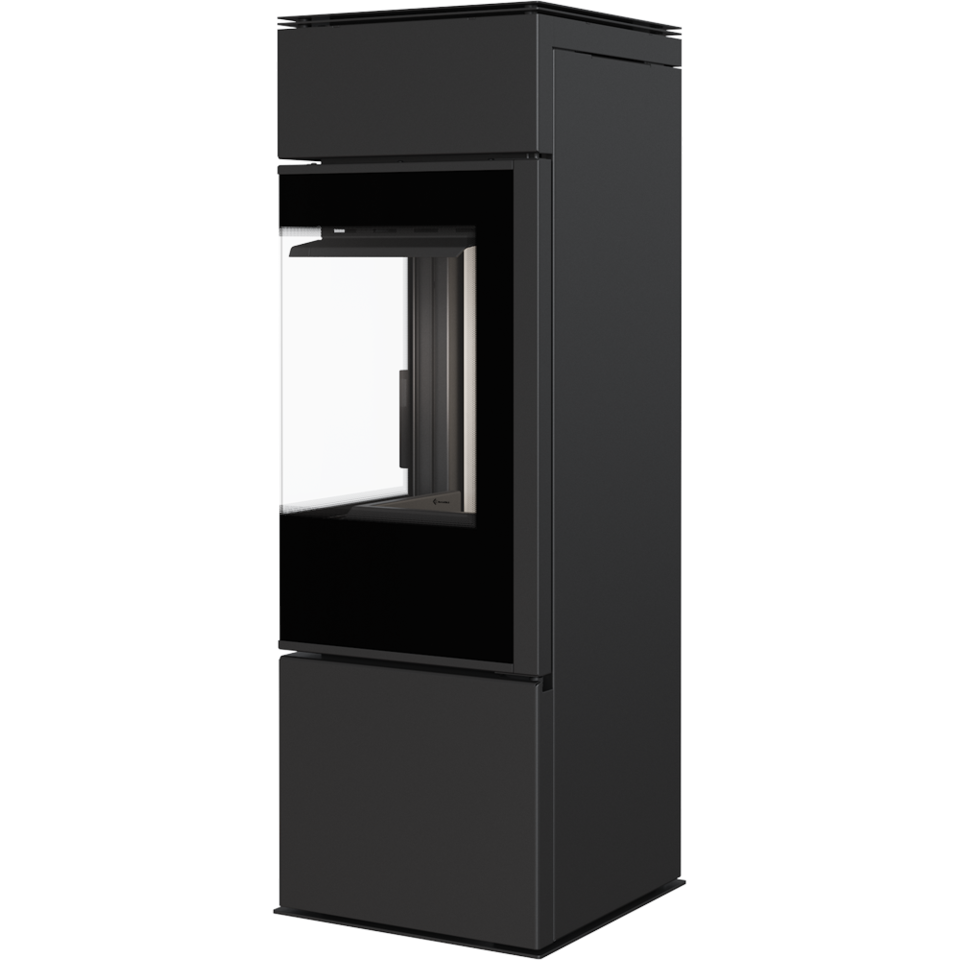 Kratki Kaminofen Thor 8 | Eckkamin - 2-seitig | 8 kW | THOR