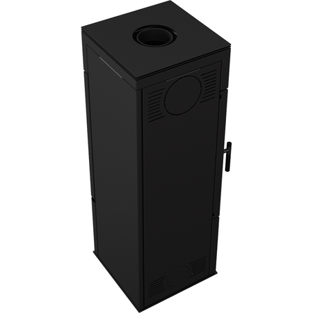 Kratki Kaminofen Thor 8 | Eckkamin - 2-seitig | 8 kW | THOR