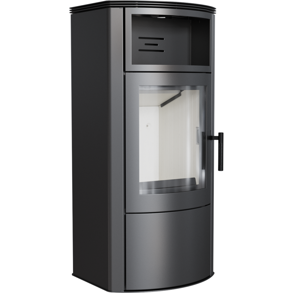 Kratki Kaminofen Koza Titan | mit Warmhaltefach | 11 kW | KOZA/TITAN ➔ klimaworlv.com