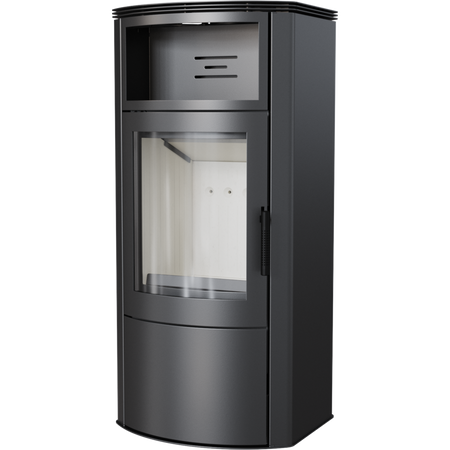 Kratki Kaminofen Koza Titan | mit Warmhaltefach | 11 kW | KOZA/TITAN