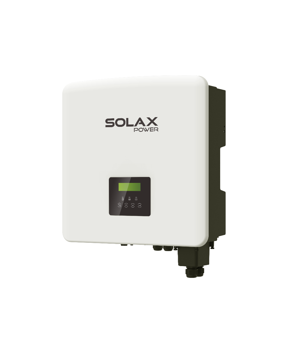 SolaX X3 FIT Wechselrichter in Weiss, Ansicht seitlich | klimaworld.com