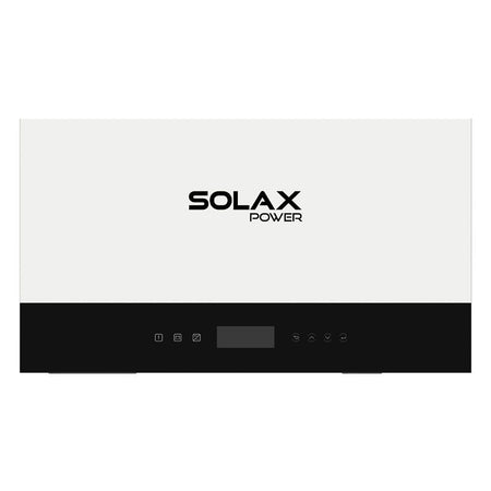Weisser SolaX Wechselrichter X3-IES in Frontansicht | Klimaworld.com