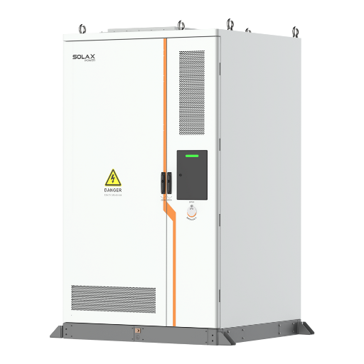 weißer Batterieschrank TRENE-P100B215 Ansicht schraeg rechts | Klimaworld.com
