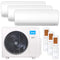 MIDEA Multisplit Klimaanlage Set | XTREME SAVE PRO | 3x3,5 kW