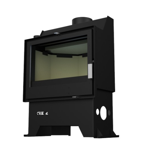 KRETZ | Kamineinsatz Z103 | gerade Scheibe | 10 kW
