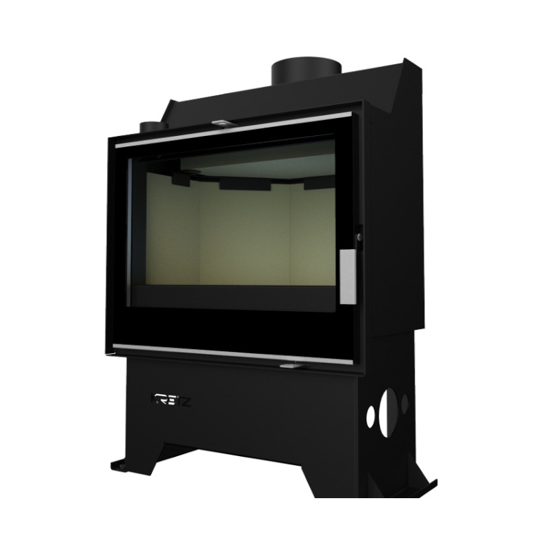 KRETZ | Kamineinsatz Z 103 S | Schamotte-Box | Doppelglas | 10 kW
