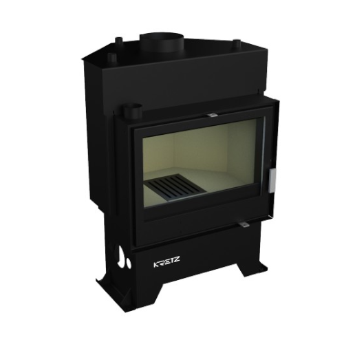 KRETZ | wassergeführter Kamineinsatz Z 103 V | Schamotte Box | 13,8 kW  ➔ klimaworlv.com