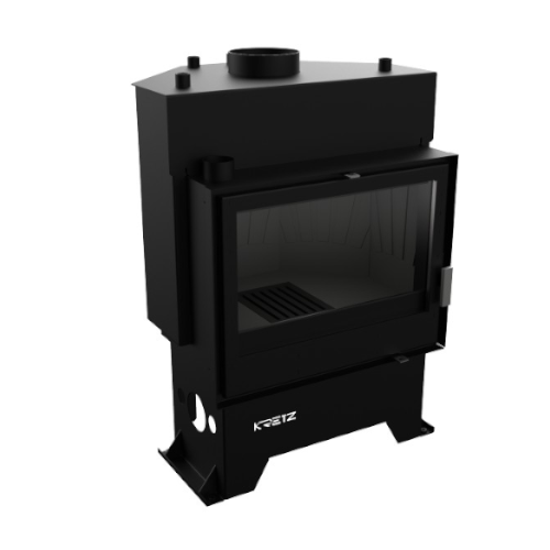 KRETZ | wassergeführter Kamineinsatz Z 303 V | Gusseisen Box | 13,8 kW  ➔ klimaworlv.com