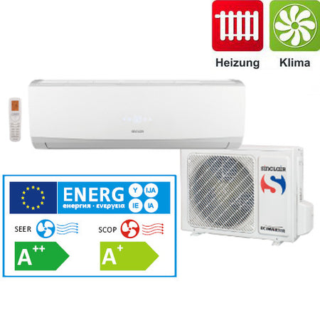 Klimaanlage Sinclair Monosplit Inverter System Zoom ASH-13AIZ 3,5kW