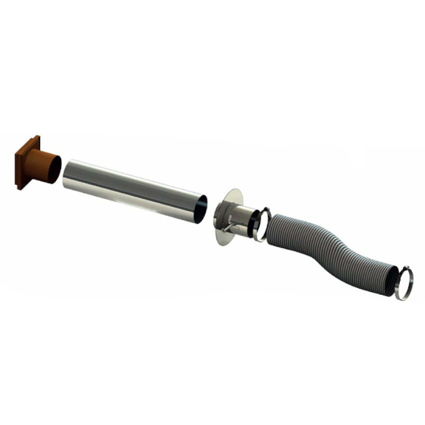 Zuluftsystem EW Airsystem ''braun'' 100mm